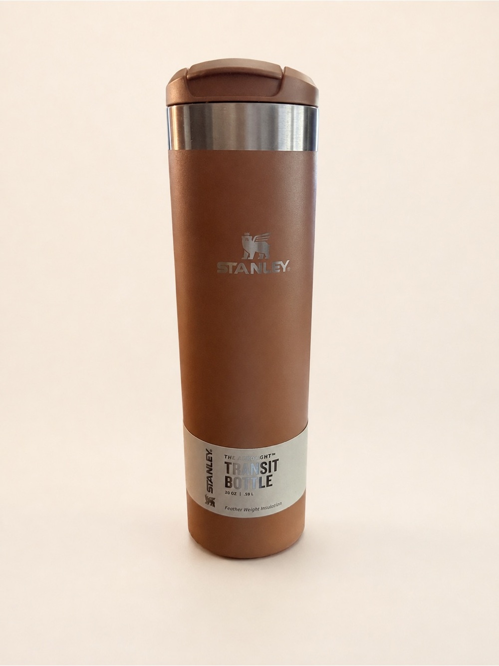 Stanley Brown Transit Bottle - Insulated Travel Tumbler